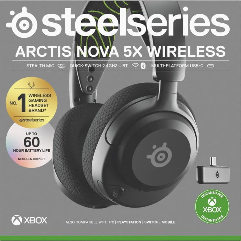 Steelseries Arctis Nova 5X - Auscultadores Gaming - Item1