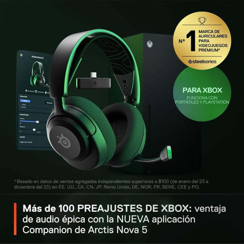 Steelseries Arctis Nova 5X - Auscultadores Gaming - Item8