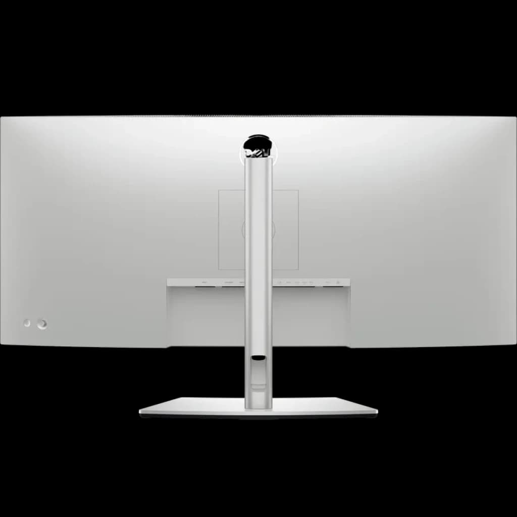 DELL UltraSharp U3423WE monitor curvo 34 pulgadas, panel IPS WQHD, carcasa trasera blanca, soporte metálico ajustable y gestión de cables limpia con hub USB-C