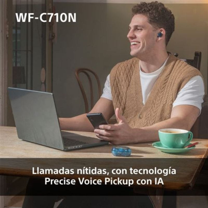 Sony WF-C710N Branco -Auriculares sem fios com cancelamento de ruído - Item4