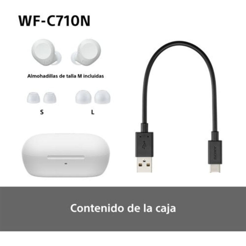 Sony WF-C710N Branco -Auriculares sem fios com cancelamento de ruído - Item8