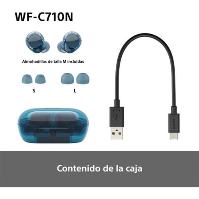 Sony WF-C710N Azul - Auriculares sem fios com cancelamento de ruído - Item9