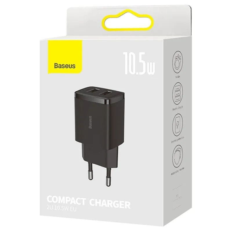 Baseus Compact - Cargador Carga Rápida - Ítem1