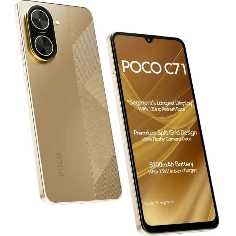 Xiaomi Poco C71 3Go/64Go Doré - Ítem8