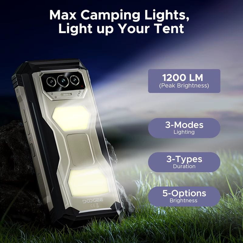 Doogee V Max S 8GB/256GB Oro Rugged - Ítem1