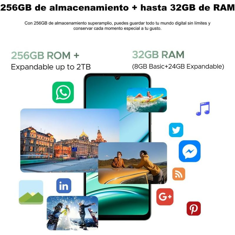 Doogee N59 Pro 8Go/256Go Or - Ítem2