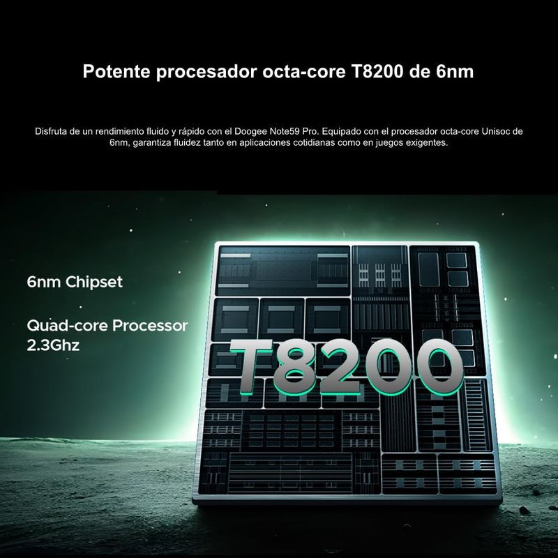 Doogee N59 Pro 8Go/256Go Or - Ítem3