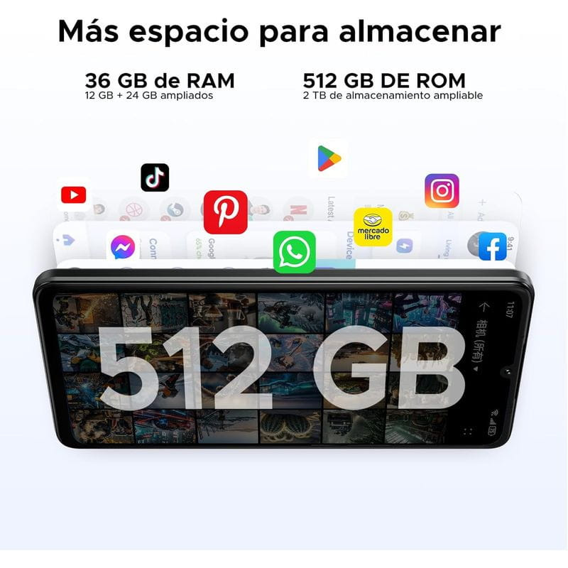 Doogee N59 Pro Plus 12Go/512Go Noir - Ítem5
