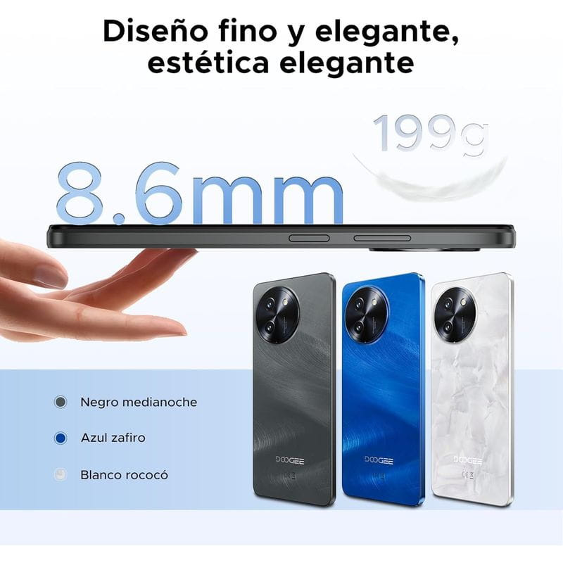 Doogee N59 Pro Plus 12Go/512Go Noir - Ítem7