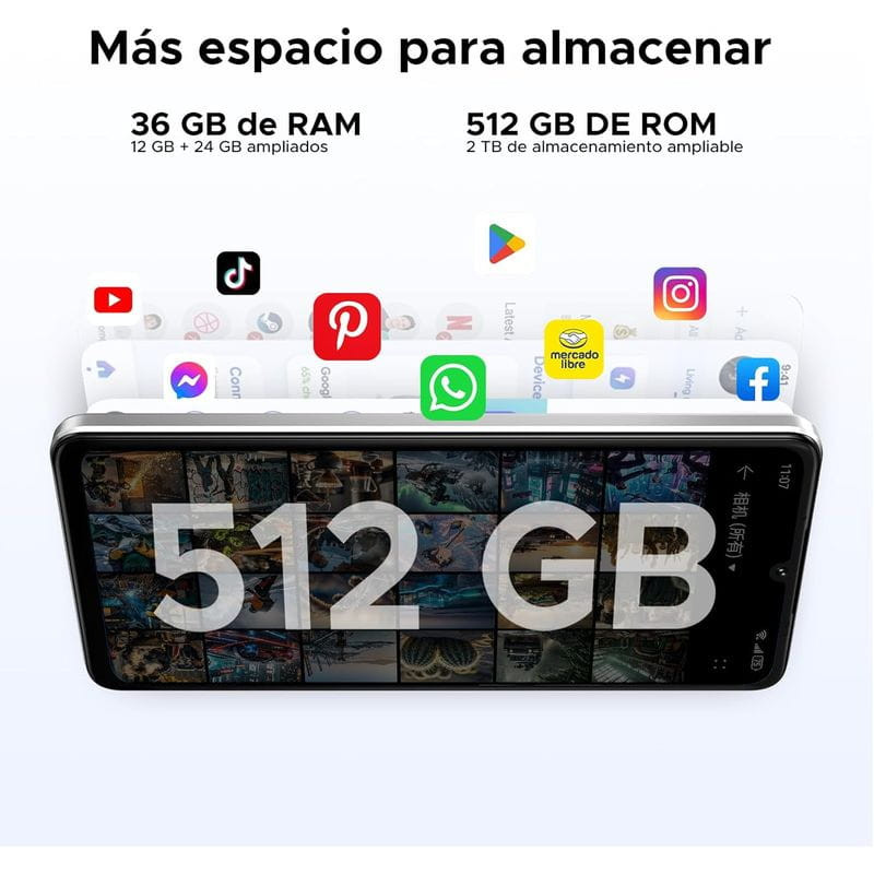 Doogee N59 Pro Plus 12GB/512GB Blanco - Ítem7