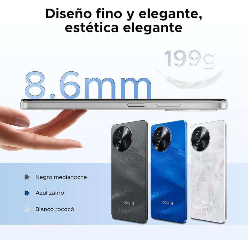 Doogee N59 Pro Plus 12GB/512GB Blanco - Ítem11