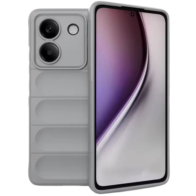 Capa de silicone Wave Xiaomi Poco M7 Pro Cinza Claro - Item
