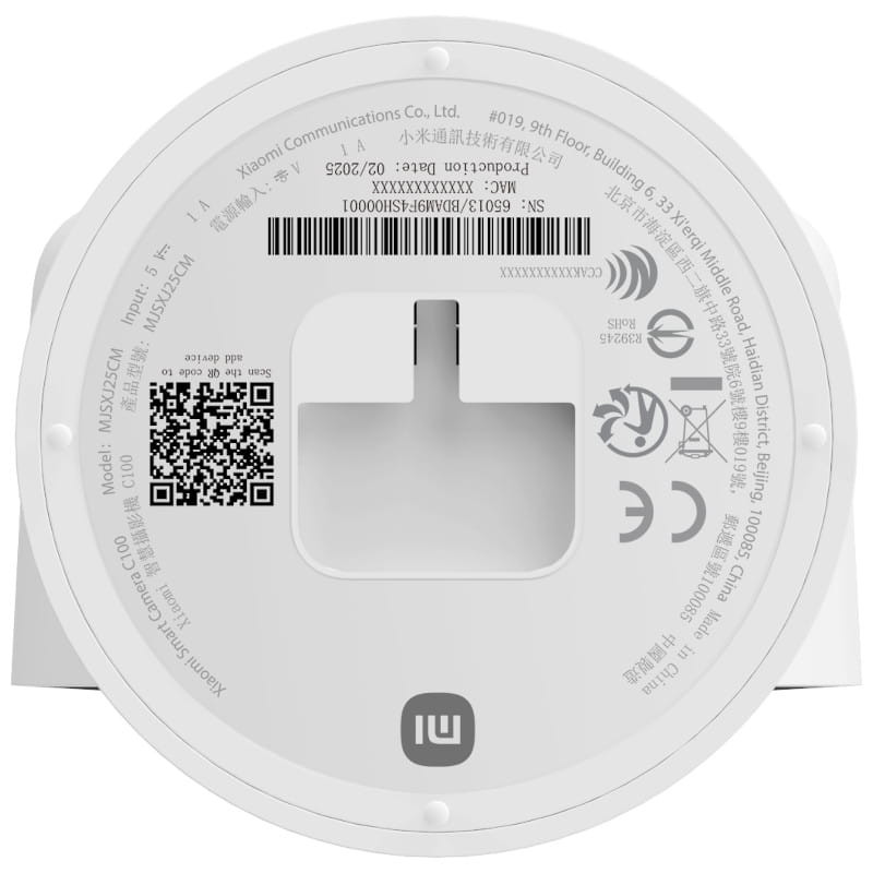 Xiaomi Smart Camera C100 - Cámara de vigilancia con resolución 2K - Ítem5