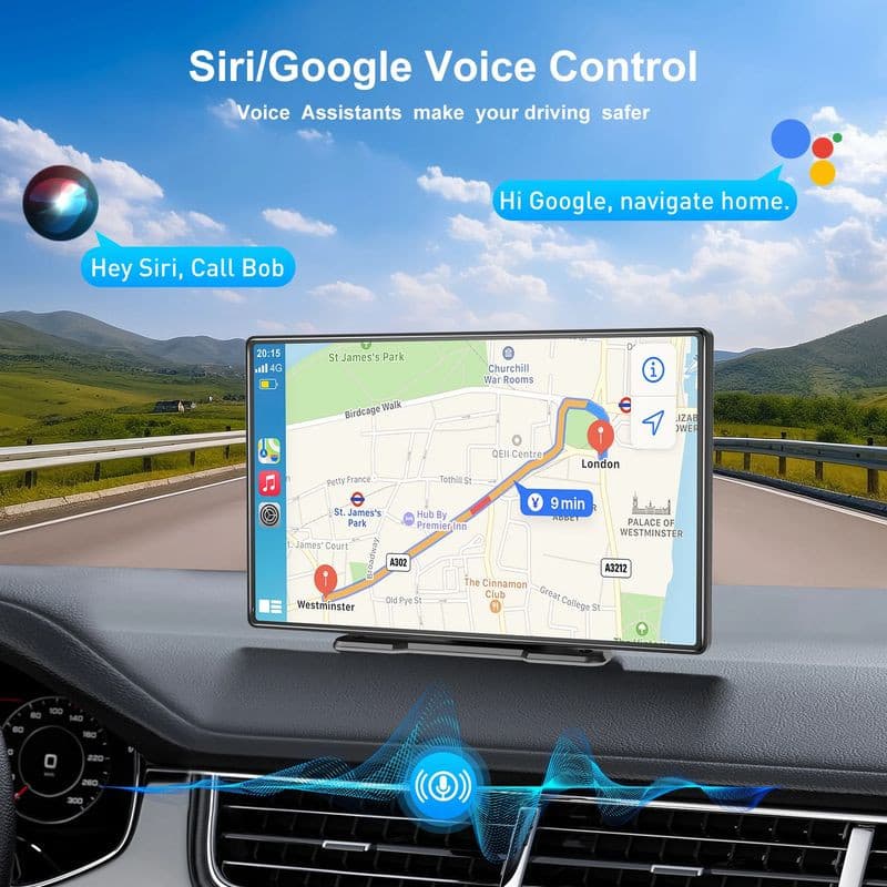 Controlo de voz do Dash Cam SD9060