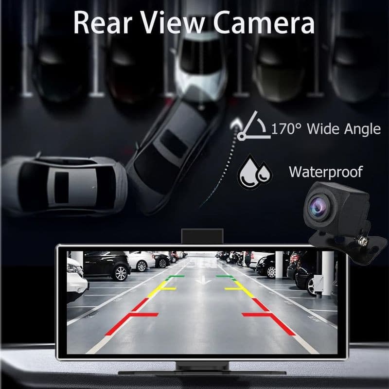 Visão traseira do Dash Cam SD12602