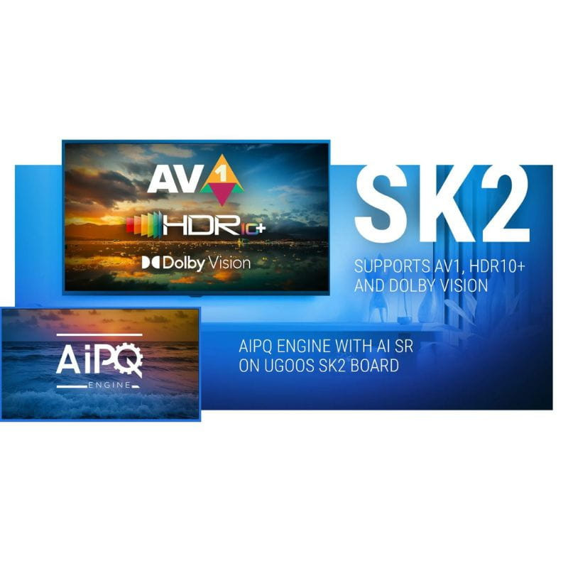 Ugoos SK2 RTD1325 4GB/32GB Android 12 - Android TV - Ítem4