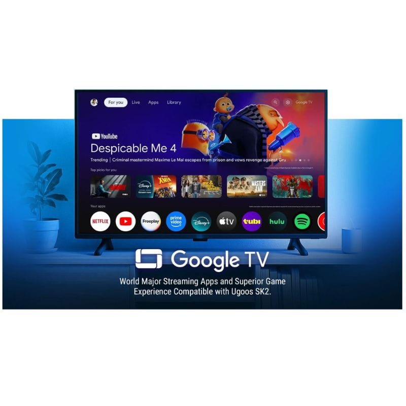 Ugoos SK2 RTD1325 4GB/32GB Android 12 - Android TV - Ítem1