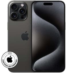 iPhone 15 Pro Max 5G 256GB Titanio Preto Renovado Oficial