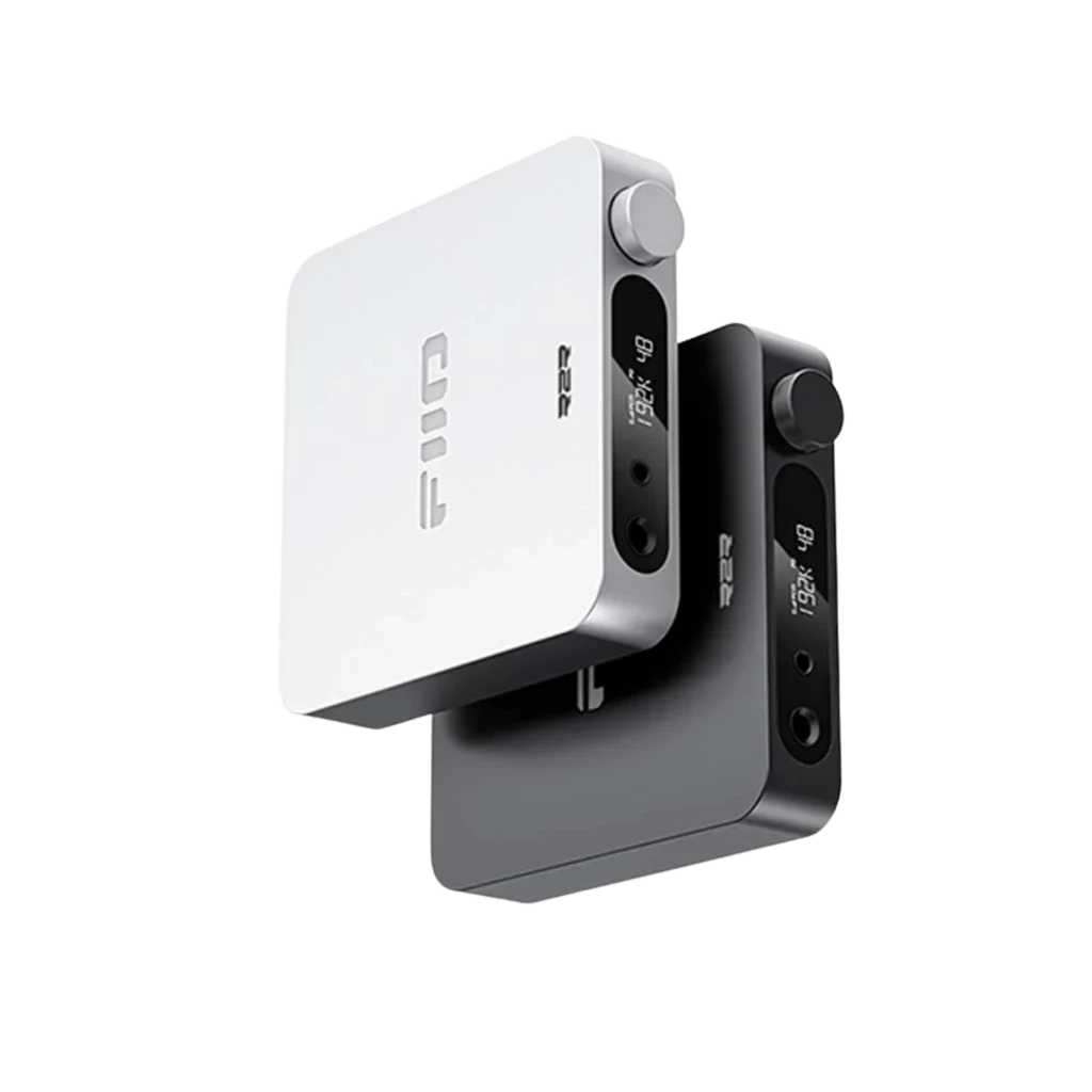 FiiO K11 DAC/Amplificador R2R Hi-Res USB-C balanceado prata, corpo compacto em alumínio, visor OLED frontal, knob metálico e saídas para fones - Item2