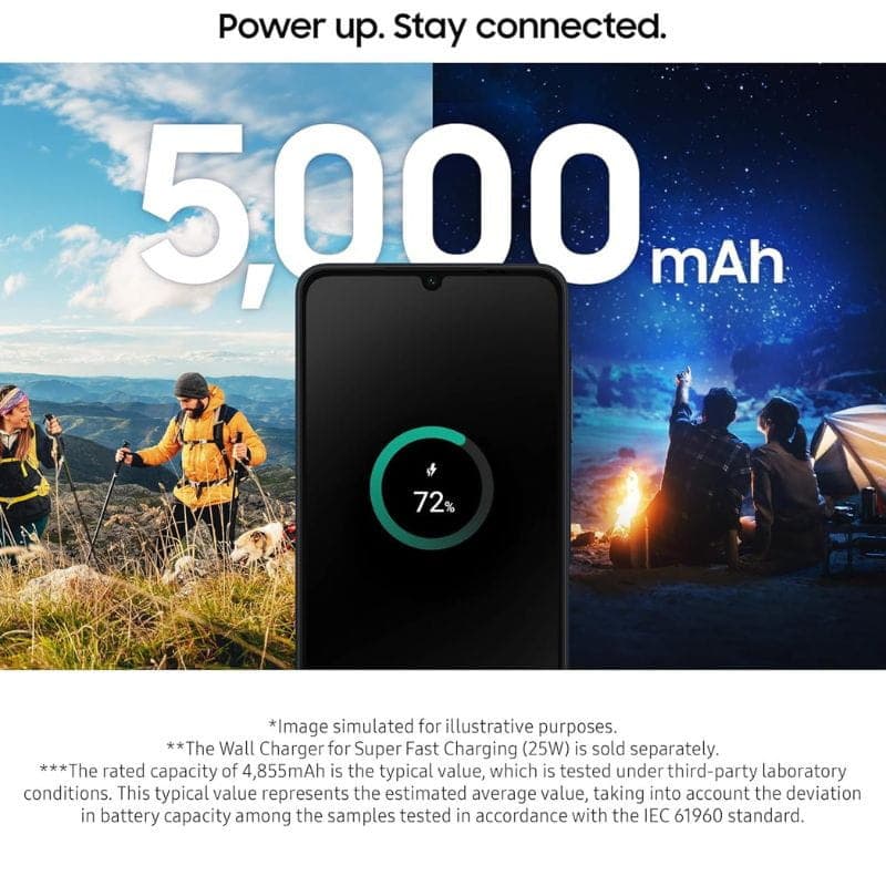 Samsung Galaxy A06 4G 4 GB/128 GB Preto bateria ampliada