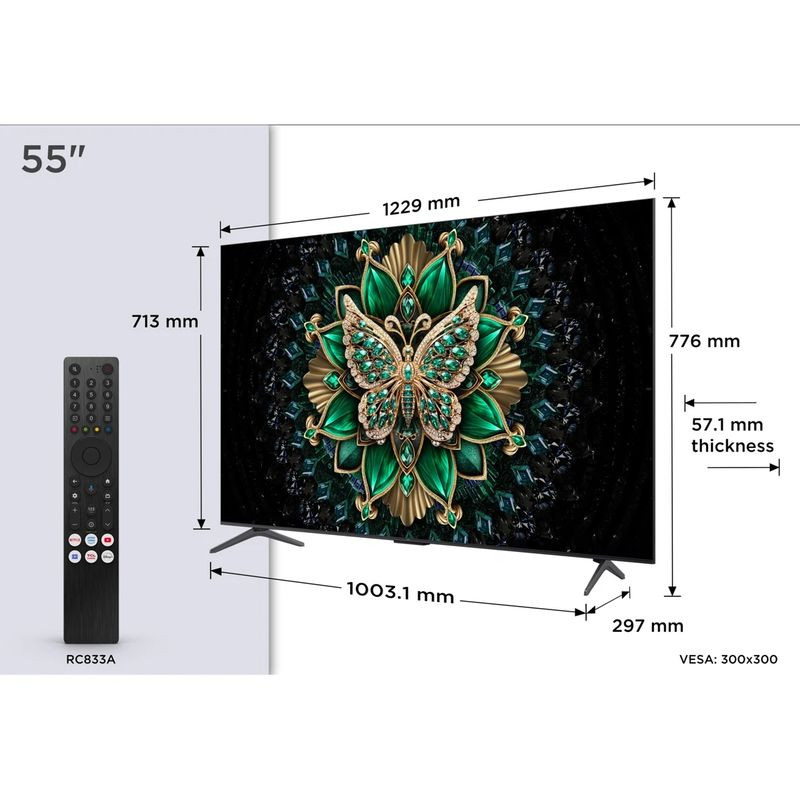 TCL 55C6K 55 4K Ultra HD Mini LED Smart TV Wifi - Ítem8
