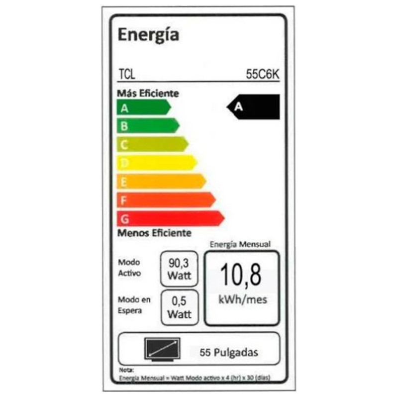 TCL 55C6K 55 4K Ultra HD Mini LED Smart TV Wifi - Ítem9