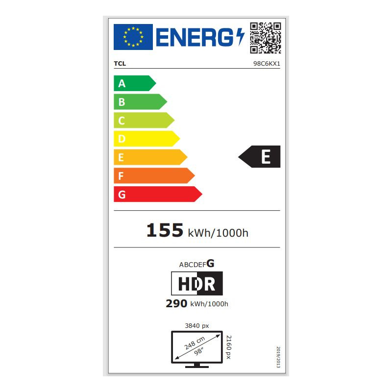 TCL 98C6K 98 4K Ultra HD Mini LED Smart TV Wifi - Ítem9