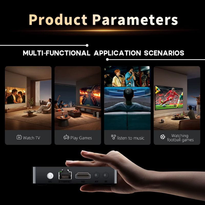 X88 Mini 14 RK3518 2GB/16GB Android 14 - Android TV - Ítem7