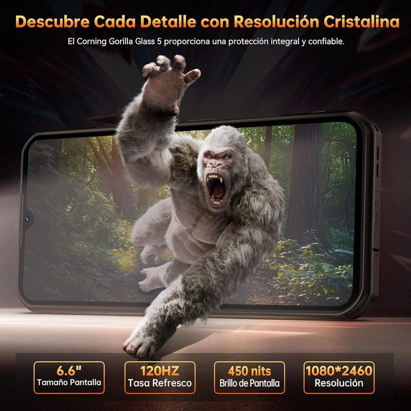 Oukitel WP55 Pro 5G 16GB/512GB Vermelho Rugged - Item2