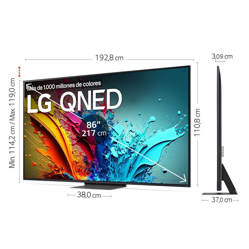 LG 86QNED86T6A 86 QNED 4K Ultra HD Smart TV Wifi - Item8