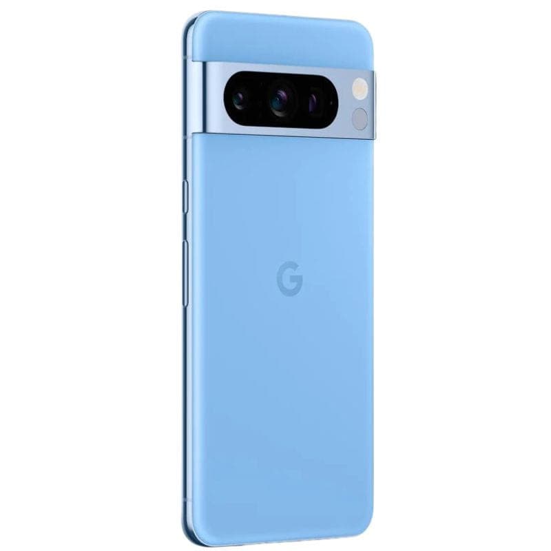 Google Pixel 8 Pro 5G 12 Go/128 Go Bleu Reconditionné - Excellent état Image arrière