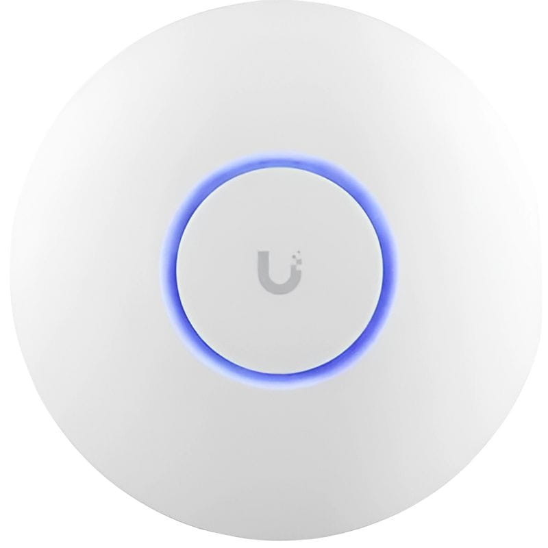 Ubiquiti U6+ point d'accès réseaux locaux sans fil 2402 Mbit/s Blanc Connexion Ethernet, supportant l'alimentation via ce port (PoE) - Ítem