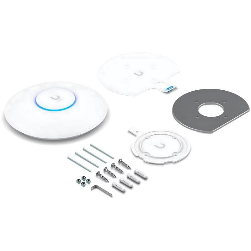 Ubiquiti U6+ point d'accès réseaux locaux sans fil 2402 Mbit/s Blanc Connexion Ethernet, supportant l'alimentation via ce port (PoE) - Ítem3