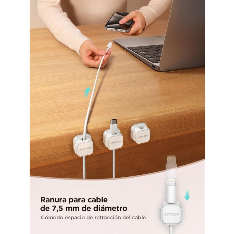 Joyroom JR-ZS368 - Organizador de cables magnético - Ítem3