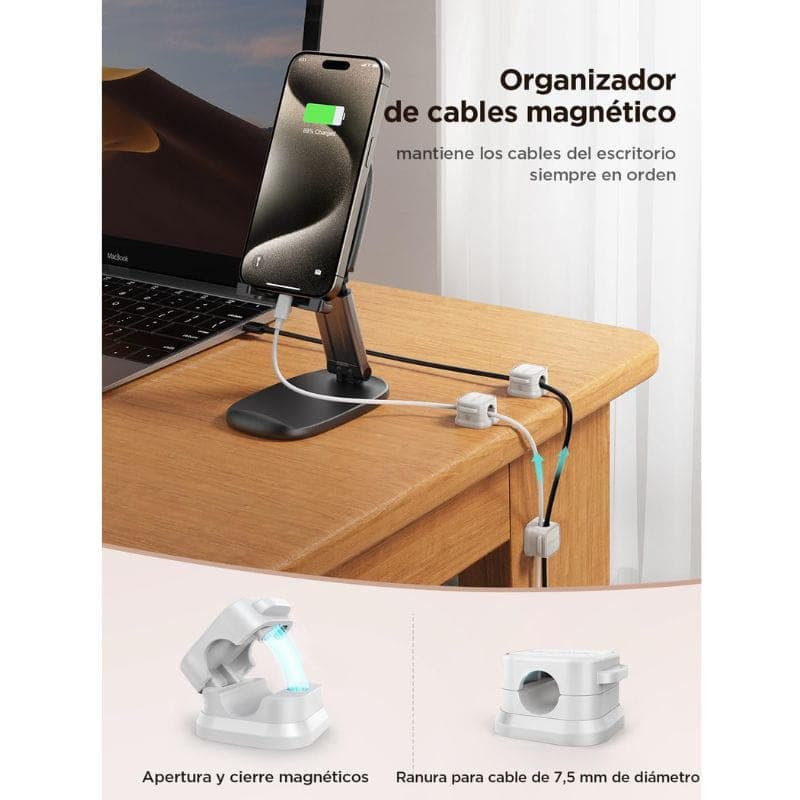 Joyroom JR-ZS368 - Organiseur de câbles magnétique avec image réelle
