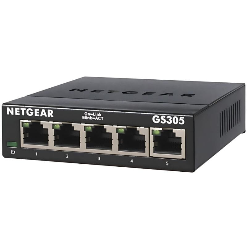 NETGEAR GS305 Non géré L2 Gigabit Ethernet (10/100/1000) Noir - Ítem