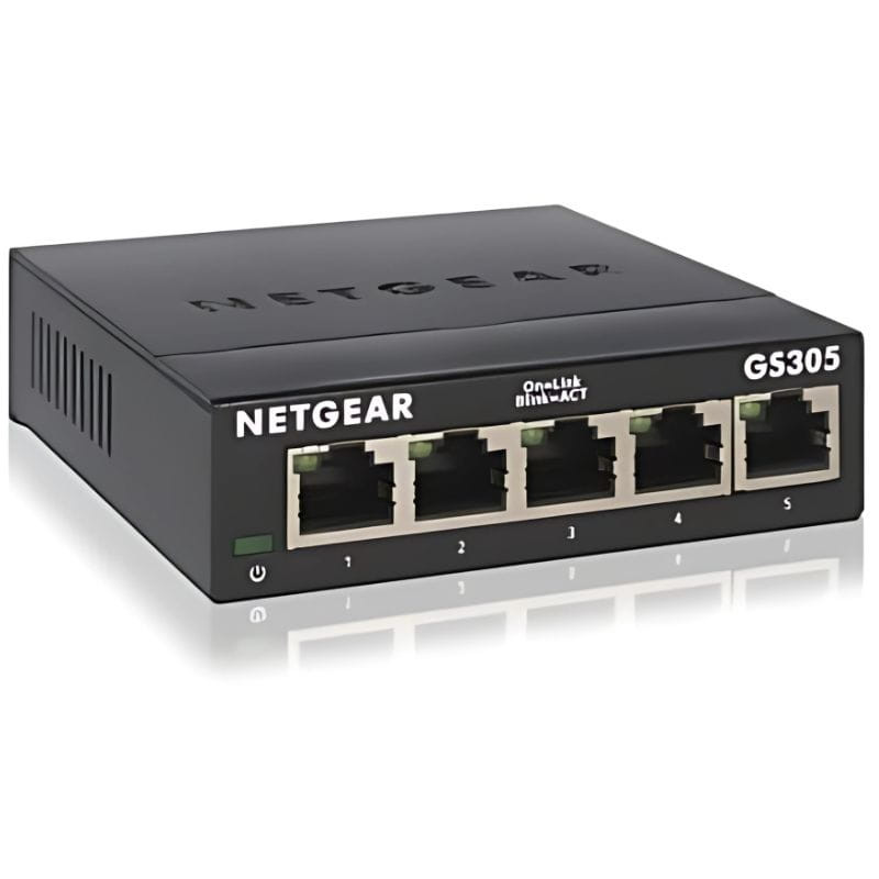 NETGEAR GS305 Non géré L2 Gigabit Ethernet (10/100/1000) Noir - Ítem2