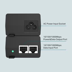 Conexiones de TP-Link TL-POE160S