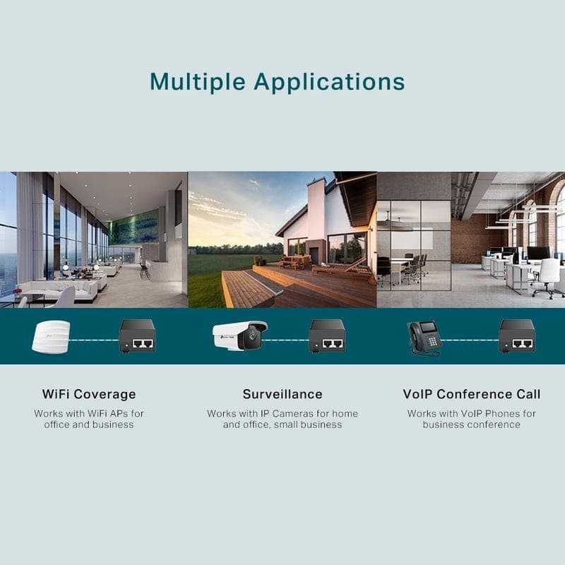 Aplicaciones de TP-Link TL-POE160S