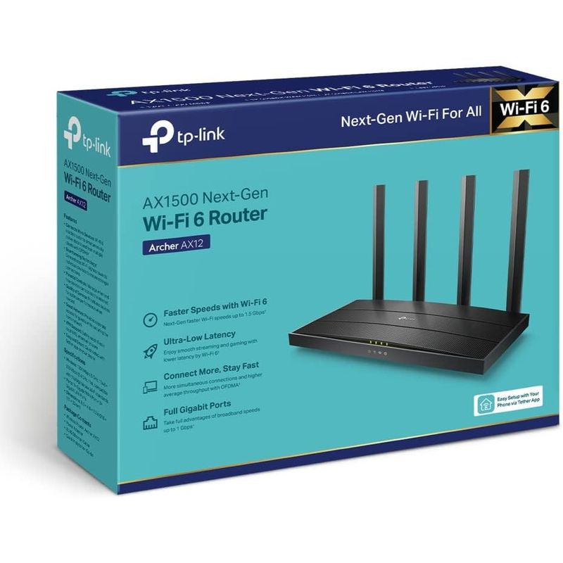 TP-Link Archer AX12 Wi-Fi 6 - Router doble banda - Ítem4