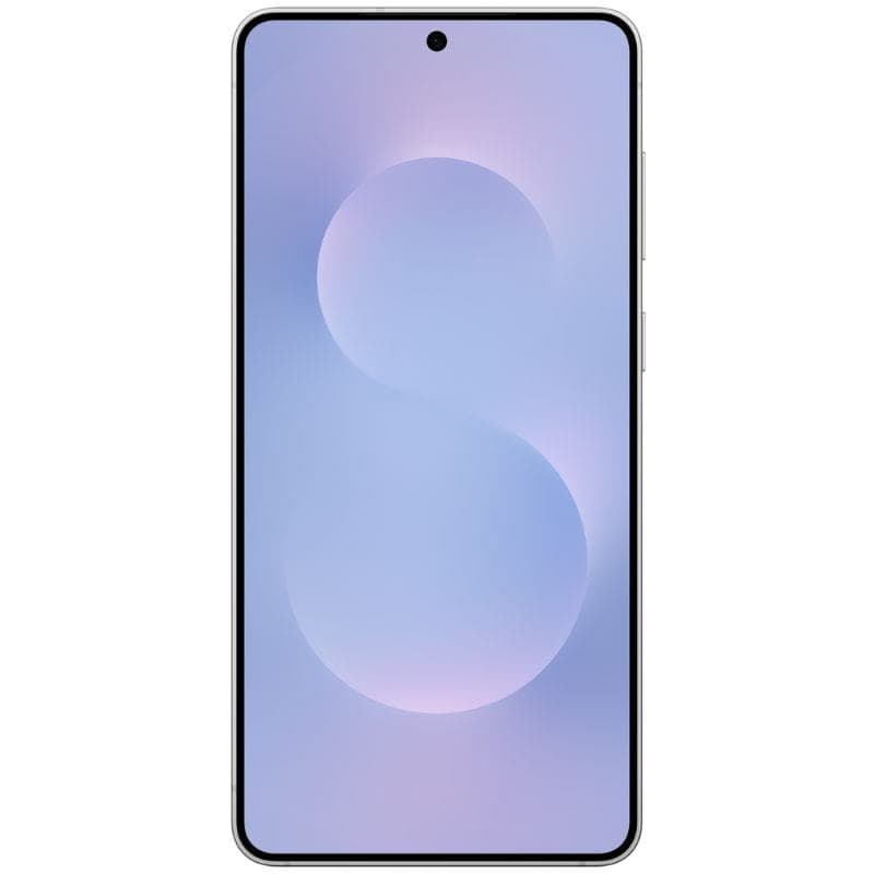Imagem frontal do Samsung Galaxy S25 Edge 5G 12 GB/512 GB Titanium Icyblue