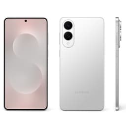 Samsung Galaxy S25 Edge 5G 12GB/256GB Titanium Silver imagen de la parte trasera, delantera y lateral