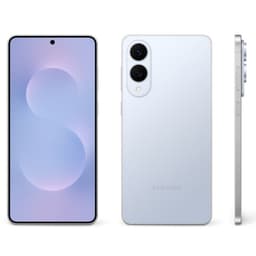 Samsung Galaxy S25 Edge 5G 12GB/256GB Titanium Icyblue imagen delantera, trasera y lateral