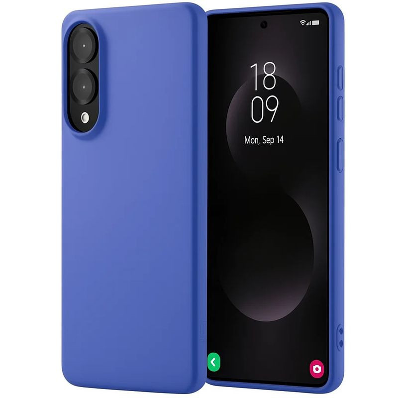 Funda Samsung Galaxy S25 Edge Square Liquid Premium Azul - Ítem