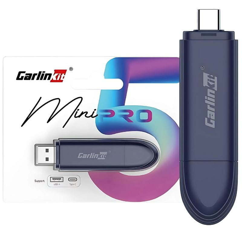 Carlinkit Mini 5 Pro - Adaptador inalámbrico Carplay y Android Auto - Ítem