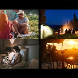 Superfire T57 - Lampe de camping pour différentes situations