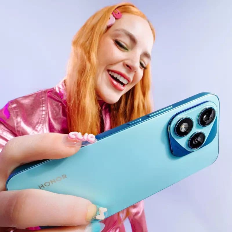 Honor 400 Lite 5G 12Go/256Go Vert - détail de la conception