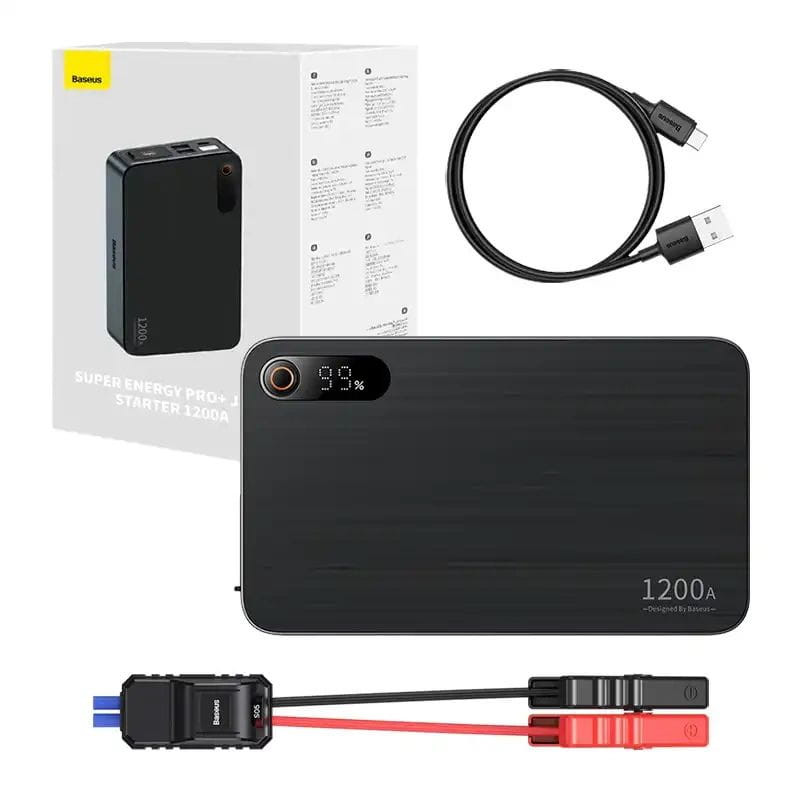 Baseus Super Energy Pro+ 1200A - Arrancador de baterias 12V e Power Bank - Item3