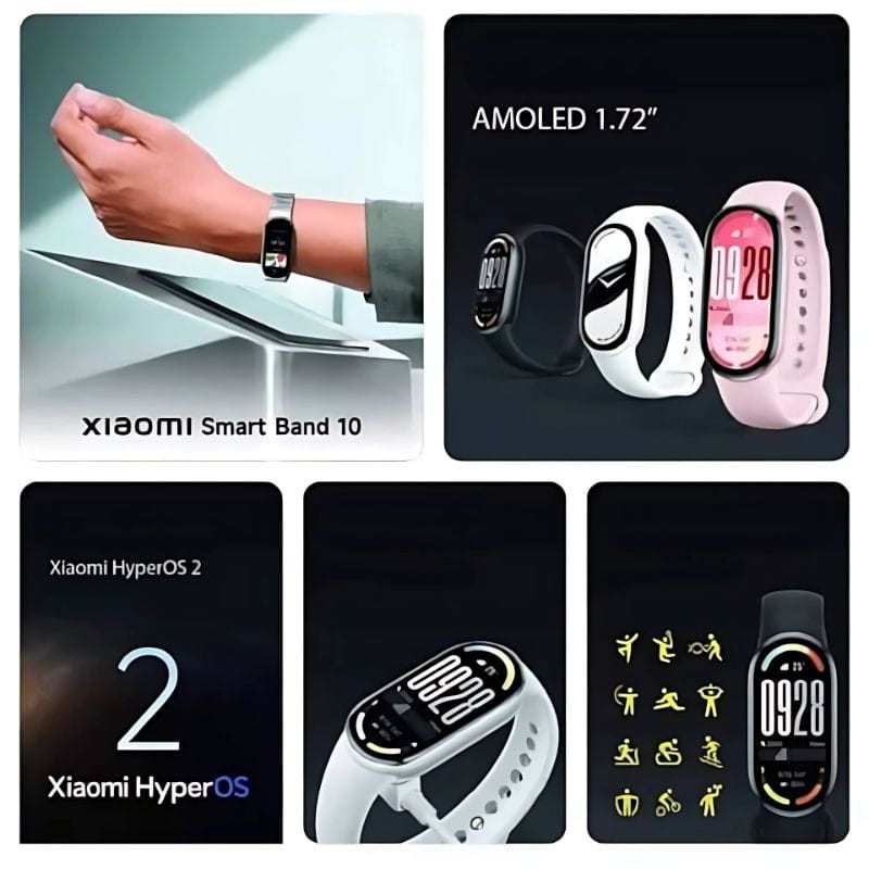 Xiaomi Smart Band 10 Preto - Item2