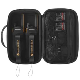 Motorola Talkabout T82 Extreme Duo Preto/Laranja - Walkie Talkie, imagem dentro da embalagem